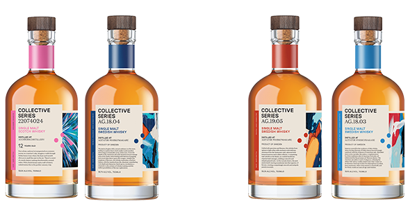 Collective Series whisky flaskor