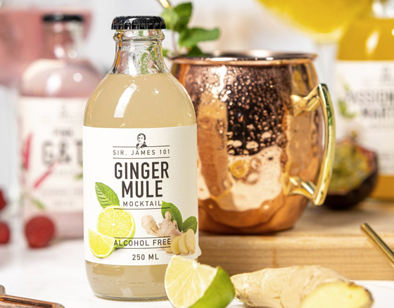 Sir James 101 Ginger Mule den nyaste mocktail i Systembolaget